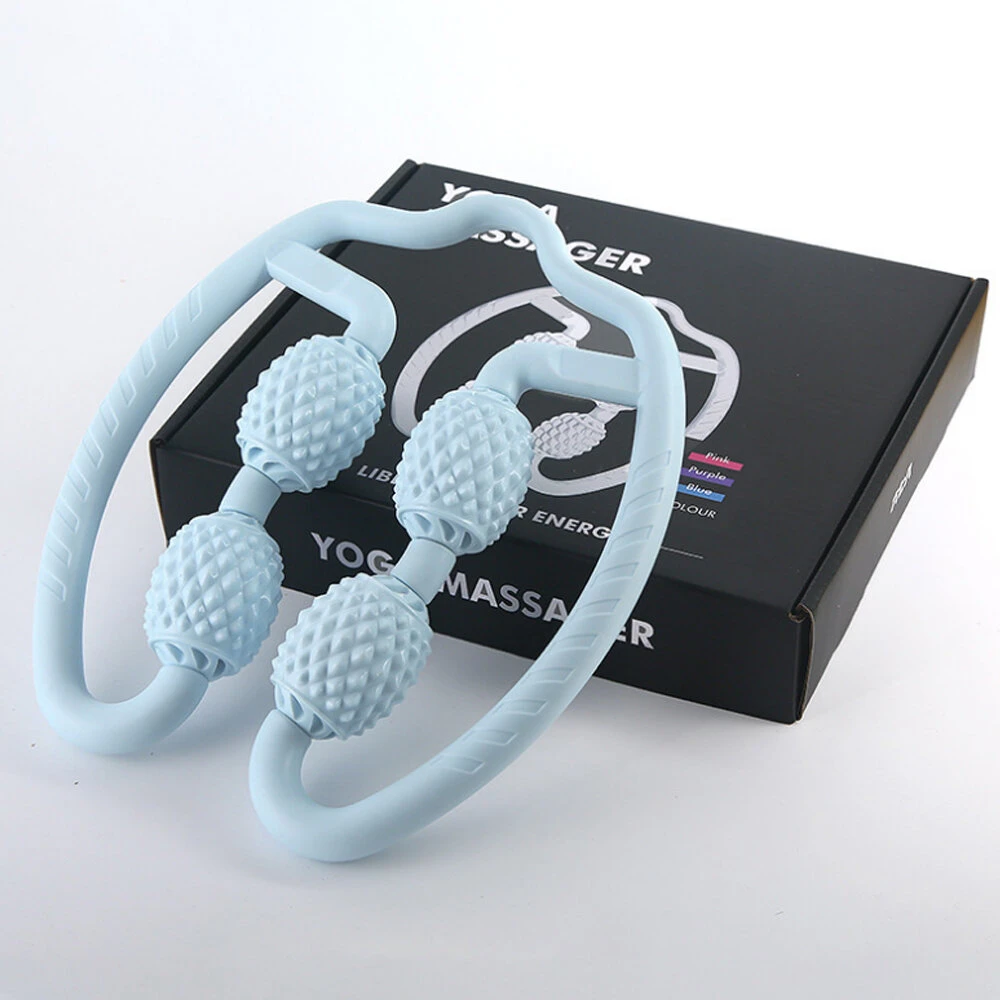 Ring clip leg muscle massager foam roller muscle sculpting relaxation fitness yoga Pilates exercise