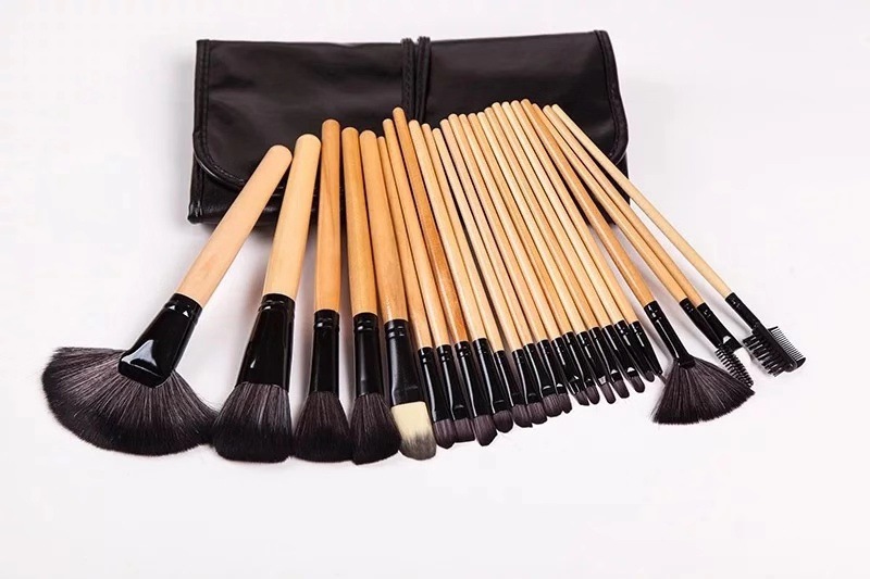 Wholesale 24Pcs Makeup Brush Setpink&Black Makeup Tool Makeup Brush Cosmetic Brushes