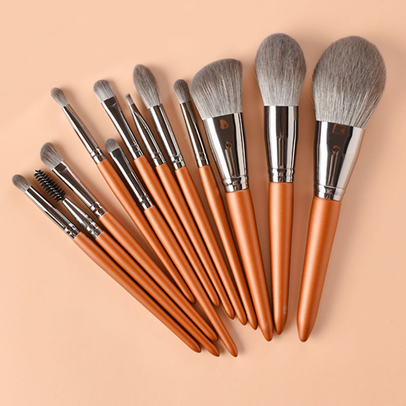12Pcs Makeup Brush Set Chinese Style Super Soft Eye Shadow Brush Beauty Tool Cosmetic Brushes