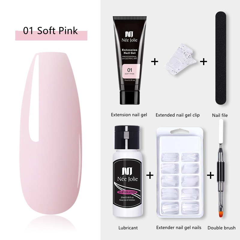 Gel Nail Polish Kit with Lamp 12 Colors Nail Polish Kit with 6W Nail Dryer Earthy Color