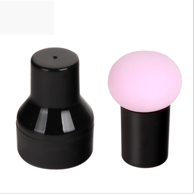 Mushroom Head Powder Puff Portable Wet&Dry Non-Latex Makeup Tools Microfiber Makeup Sponge