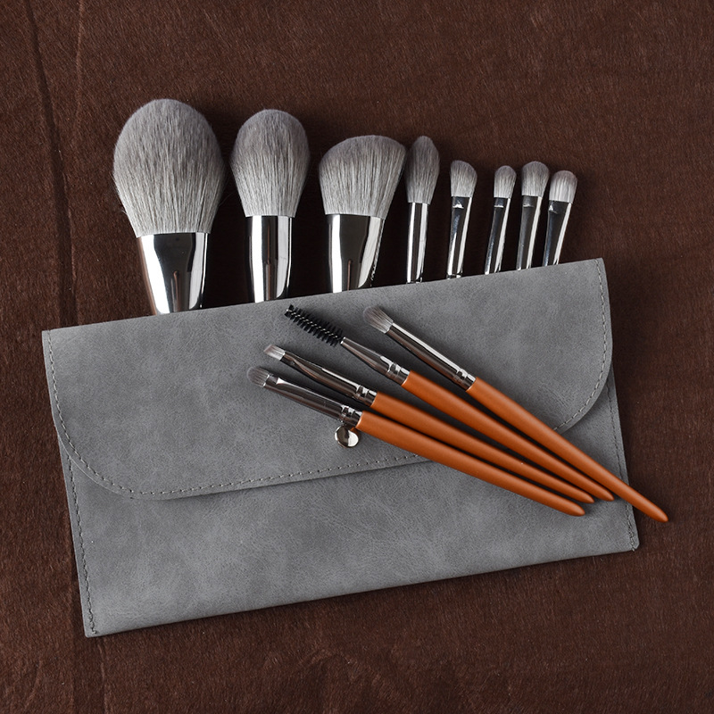 12Pcs Makeup Brush Set Chinese Style Super Soft Eye Shadow Brush Beauty Tool Cosmetic Brushes