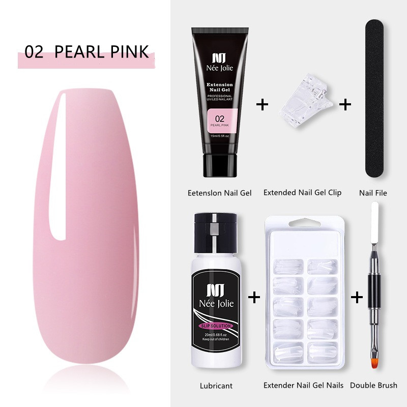 Gel Nail Polish Kit with Lamp 12 Colors Nail Polish Kit with 6W Nail Dryer Earthy Color