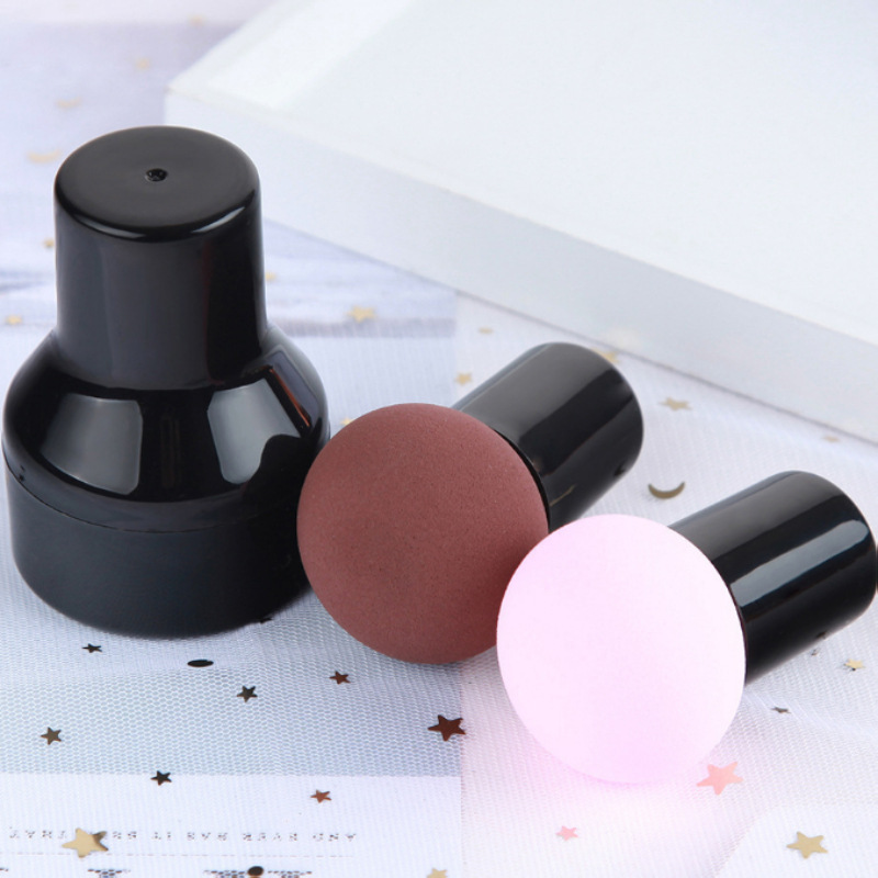 Mushroom Head Powder Puff Portable Wet&Dry Non-Latex Makeup Tools Microfiber Makeup Sponge