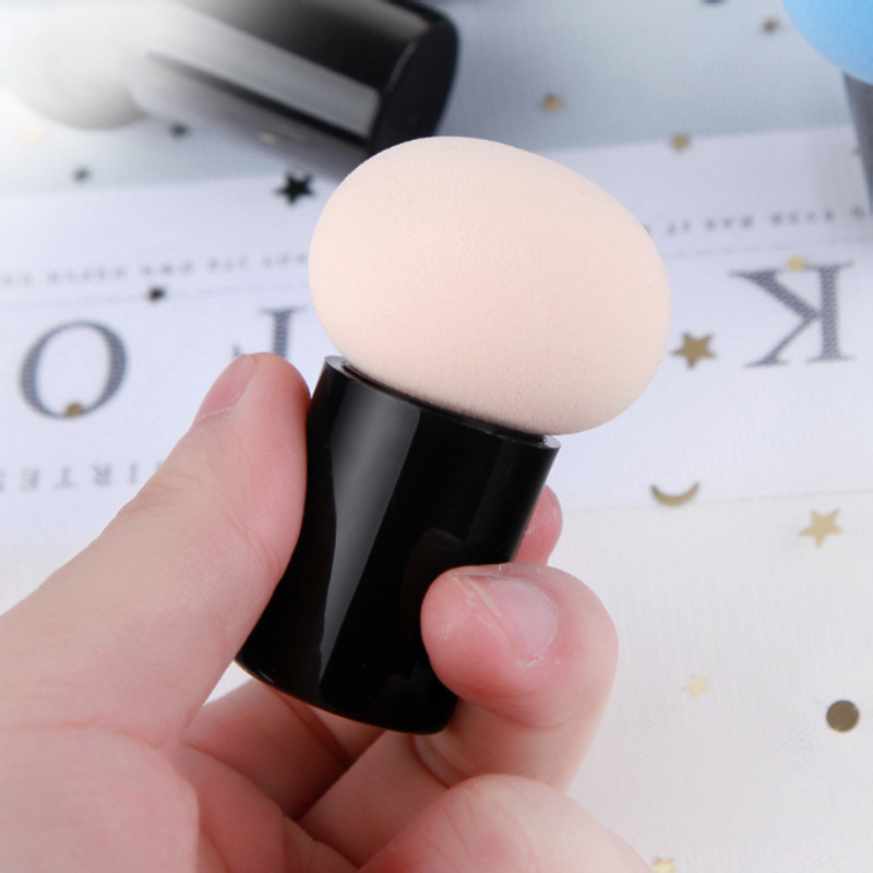 Mushroom Head Powder Puff Portable Wet&Dry Non-Latex Makeup Tools Microfiber Makeup Sponge
