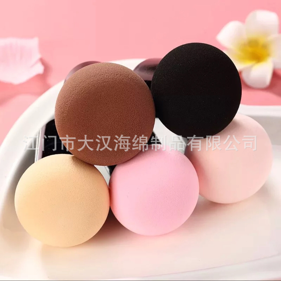 Mushroom Head Powder Puff Portable Wet&Dry Non-Latex Makeup Tools Microfiber Makeup Sponge