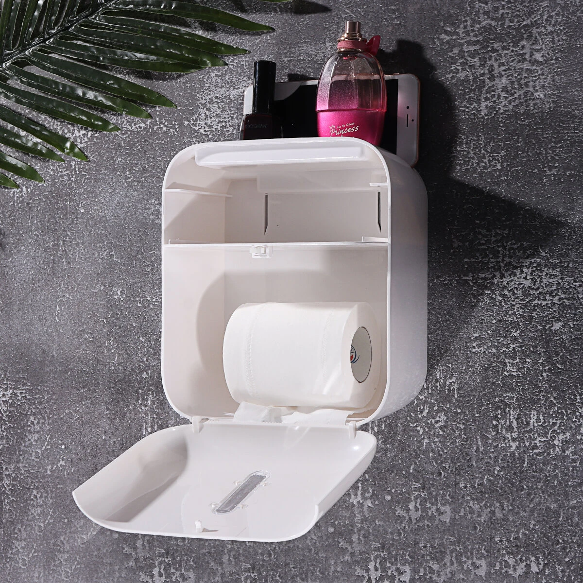 Toilet Tissue Box Toilet Rack Health Tray Free Punching Waterproof Nordic Toilet Tray Roll Paper