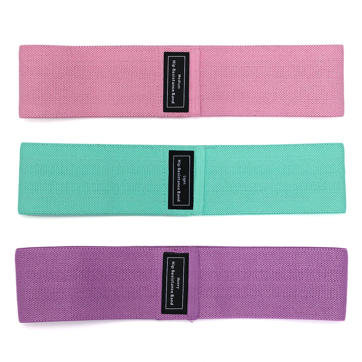 3PCS Resistance Loop Exercise Resistance Bands Elastic Pull Rope Latex Fitness Yoga Band