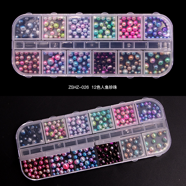 Nail Art Decoration Rhinestone Color Diamond And Pearl Mix Color Best Bling Glitter Crystal Nail Art