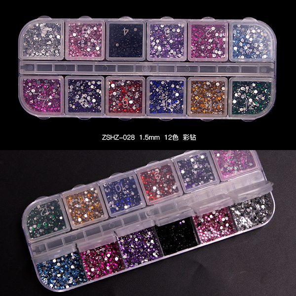 Nail Art Decoration Rhinestone Color Diamond And Pearl Mix Color Best Bling Glitter Crystal Nail Art
