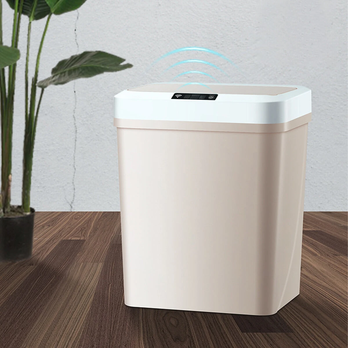 Intelligent Induction Trash Can USB Charging Trash Waste Household Cleaning Kitchen Sundries