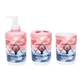 6Pcs Toiletries Bathroom Set Cup Toothbrush Holder Soap Dispenser Tray for Bathroom Decoration