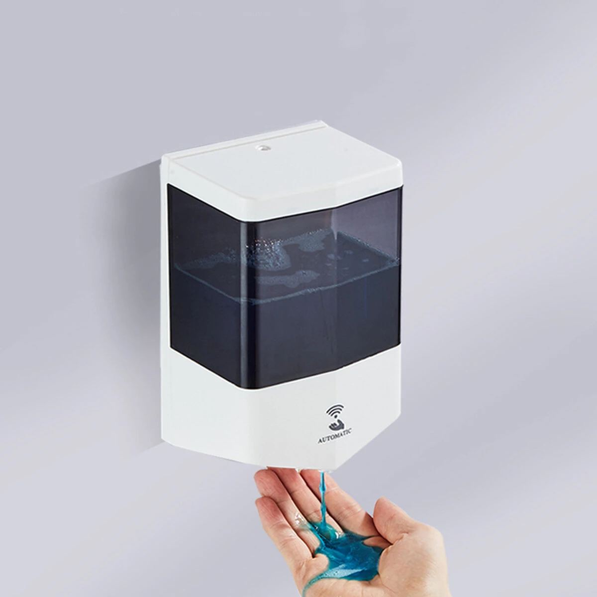 Auto Soap Dispenser 600ml Touchless Sensor Hand Sanitizer Detergent Bathroom Dispenser Wall Mounted