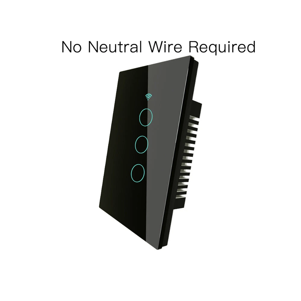 AC170-250V RF433 WiFi Smart Wall Touch Switch