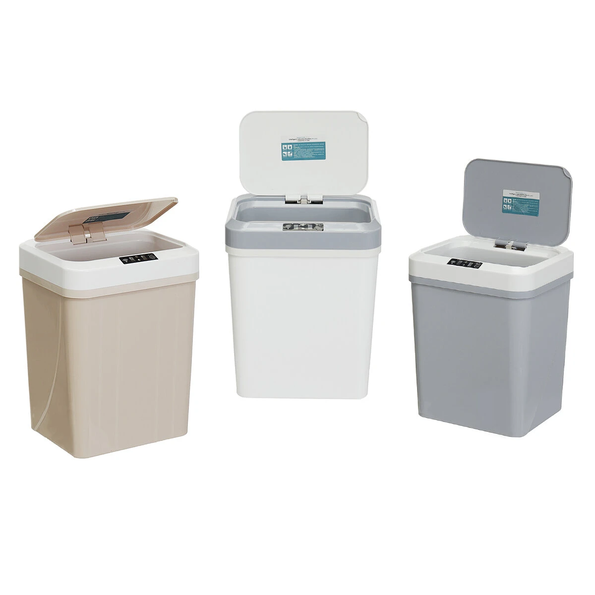 Intelligent Induction Trash Can USB Charging Trash Waste Household Cleaning Kitchen Sundries